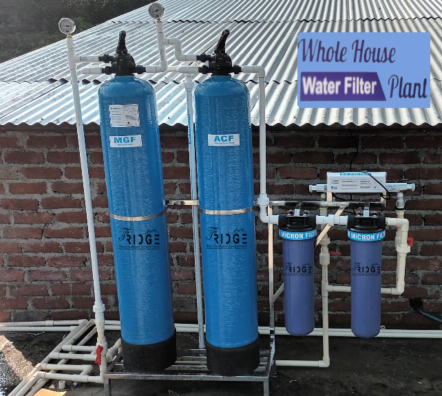 🏠 Whole House Water Filtration Plant Complete Protection for Every Tap in Your Home.