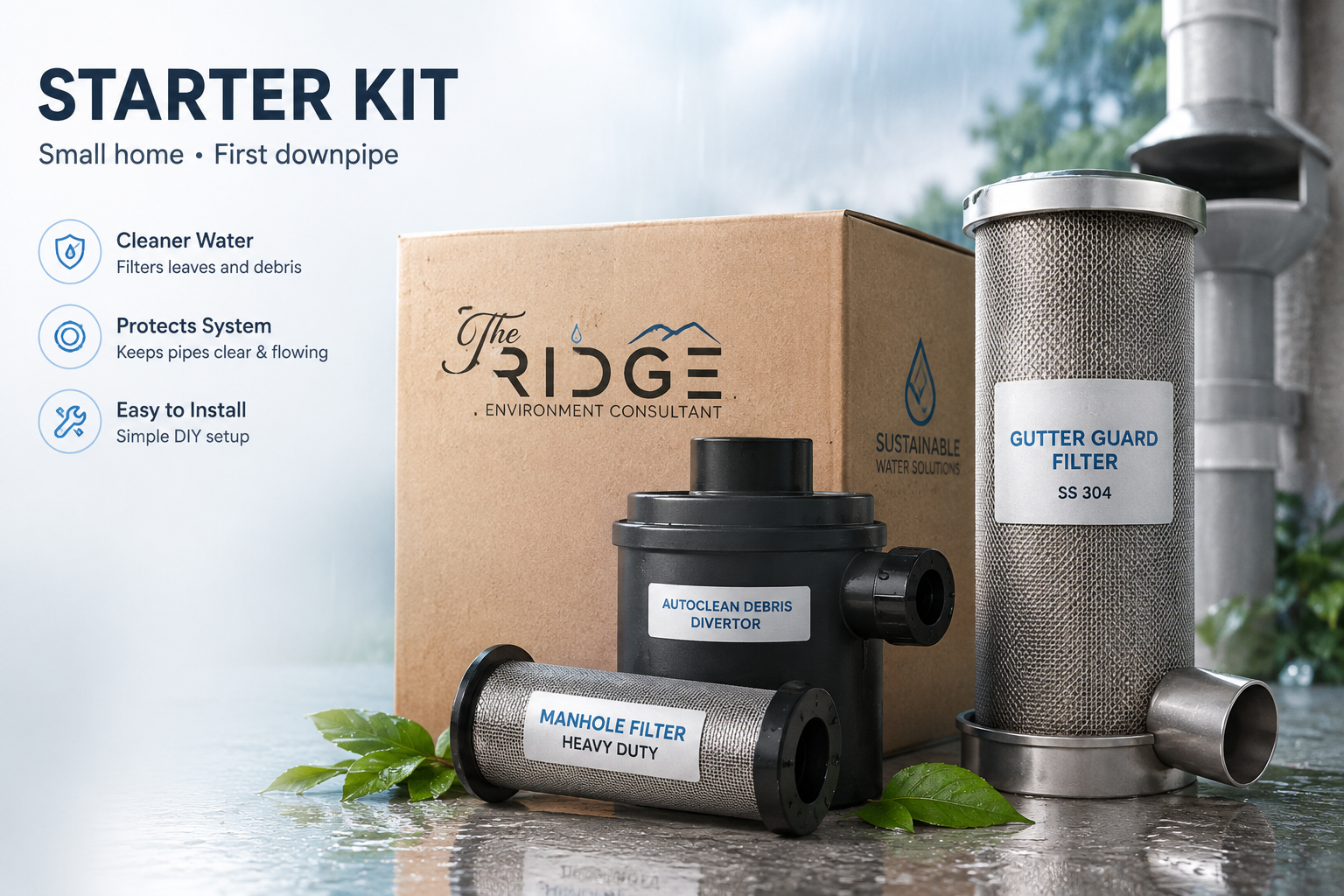 Starter Kit (Rainwater Harvesting Bundle)