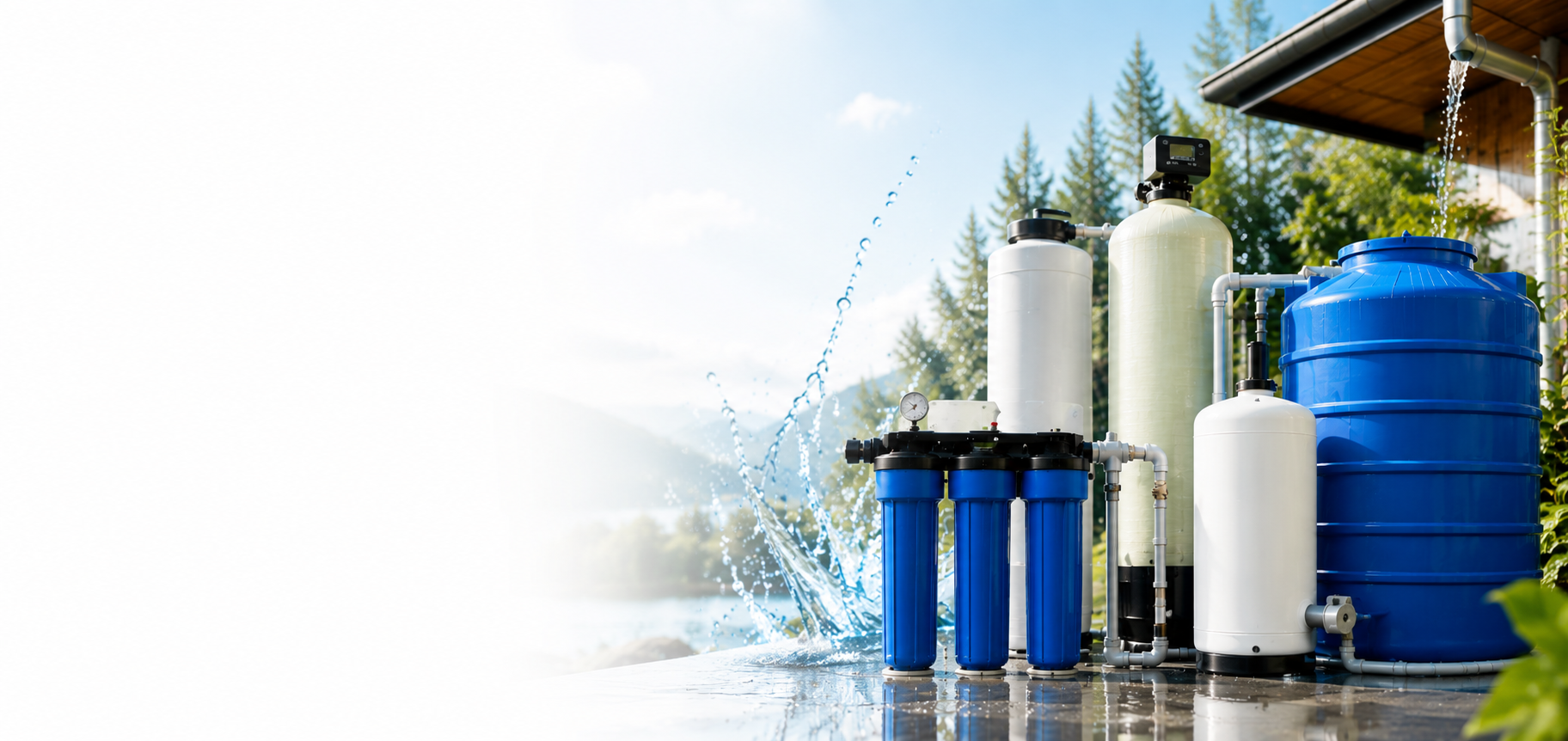 Water Filtration Equipment Banner