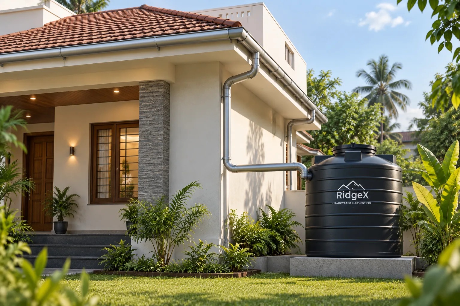 RidgeX Rainwater Harvesting System Architecture