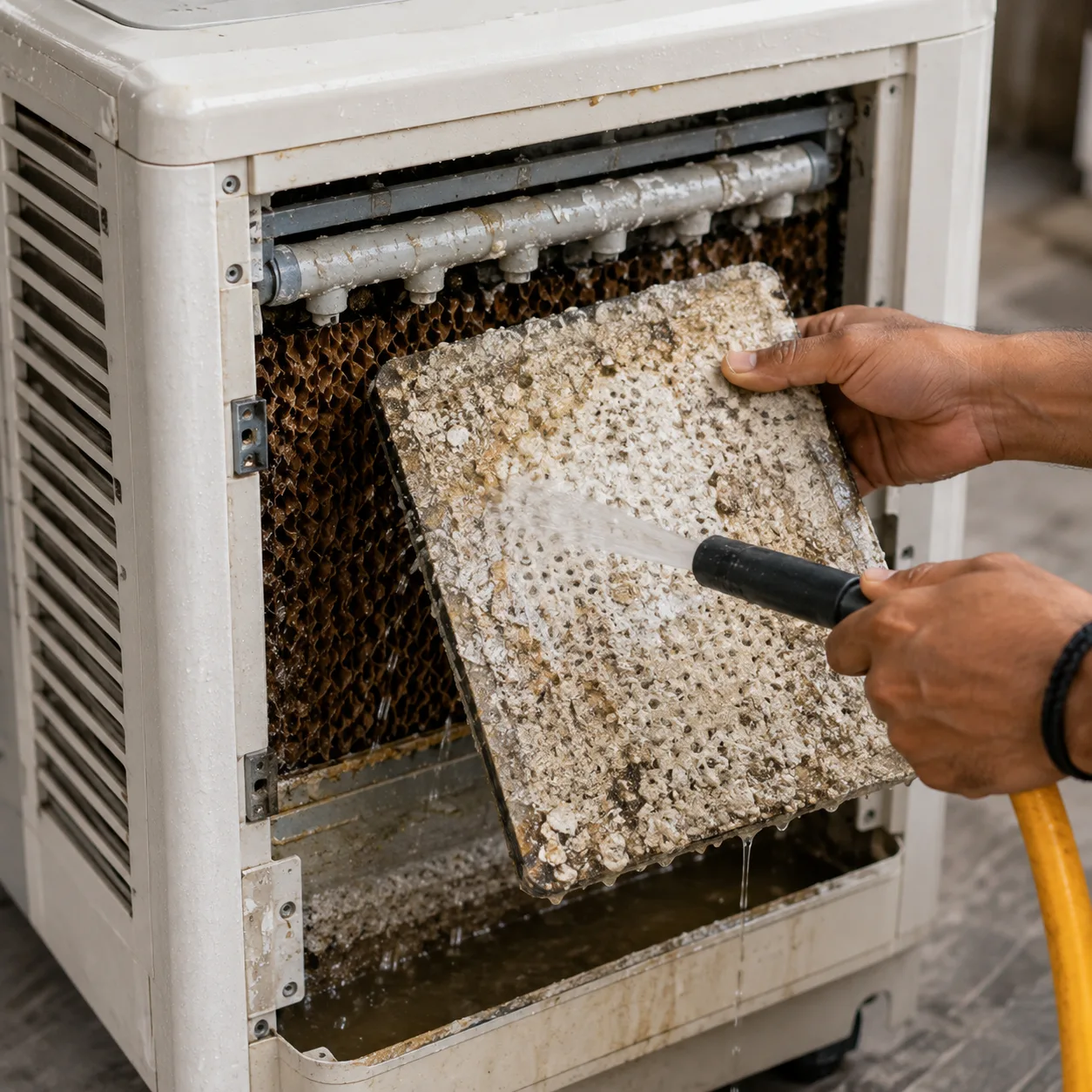 Evaporative Coolers Scale Prevention
