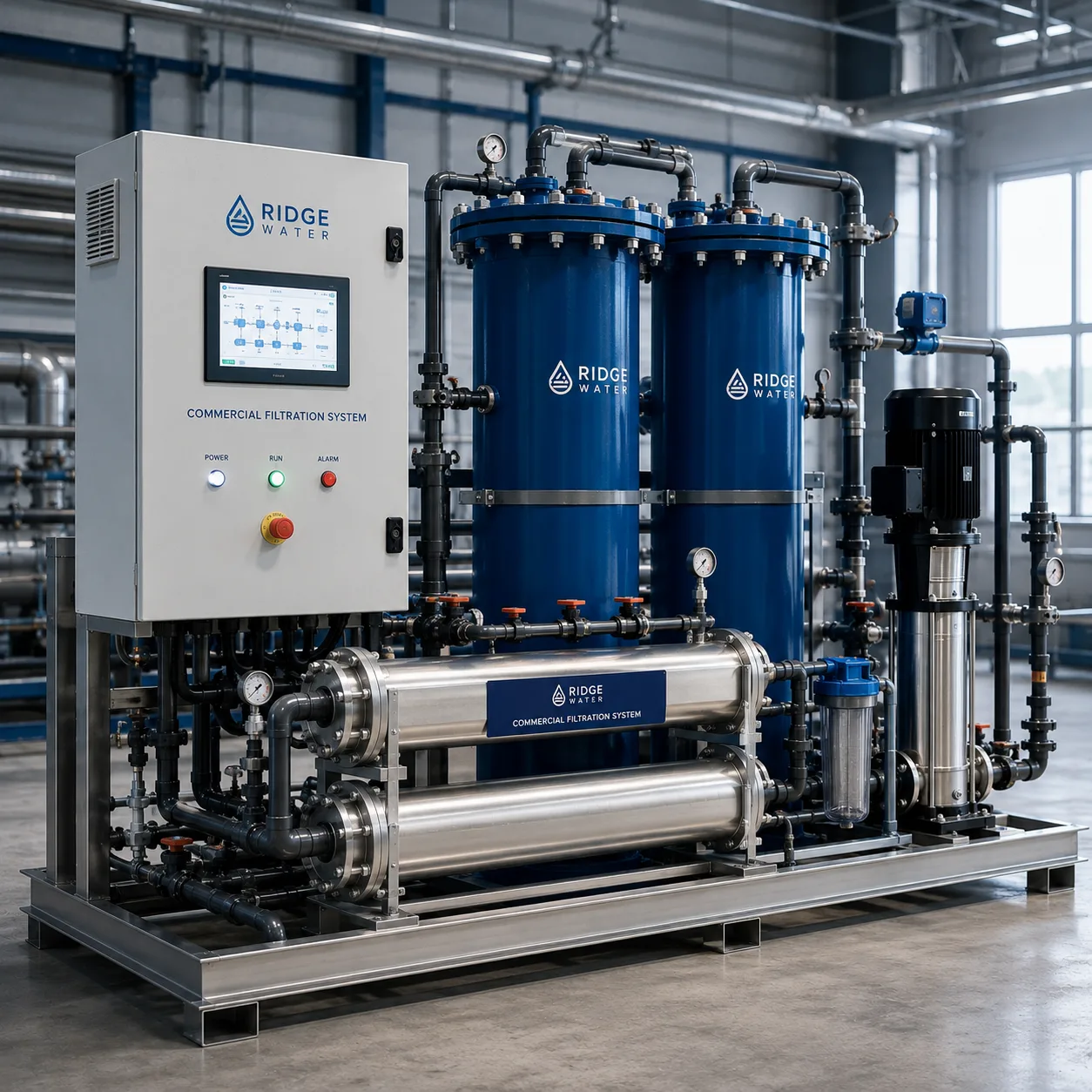 Ridge Water Commercial Filtration System