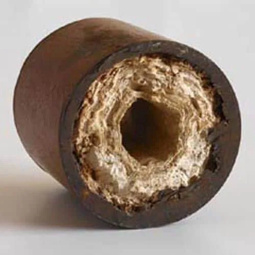 Limescale in pipes and appliances