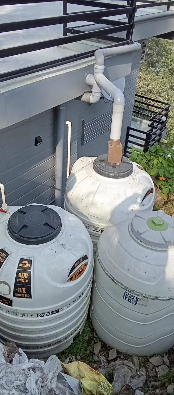 Clean water storage tanks
