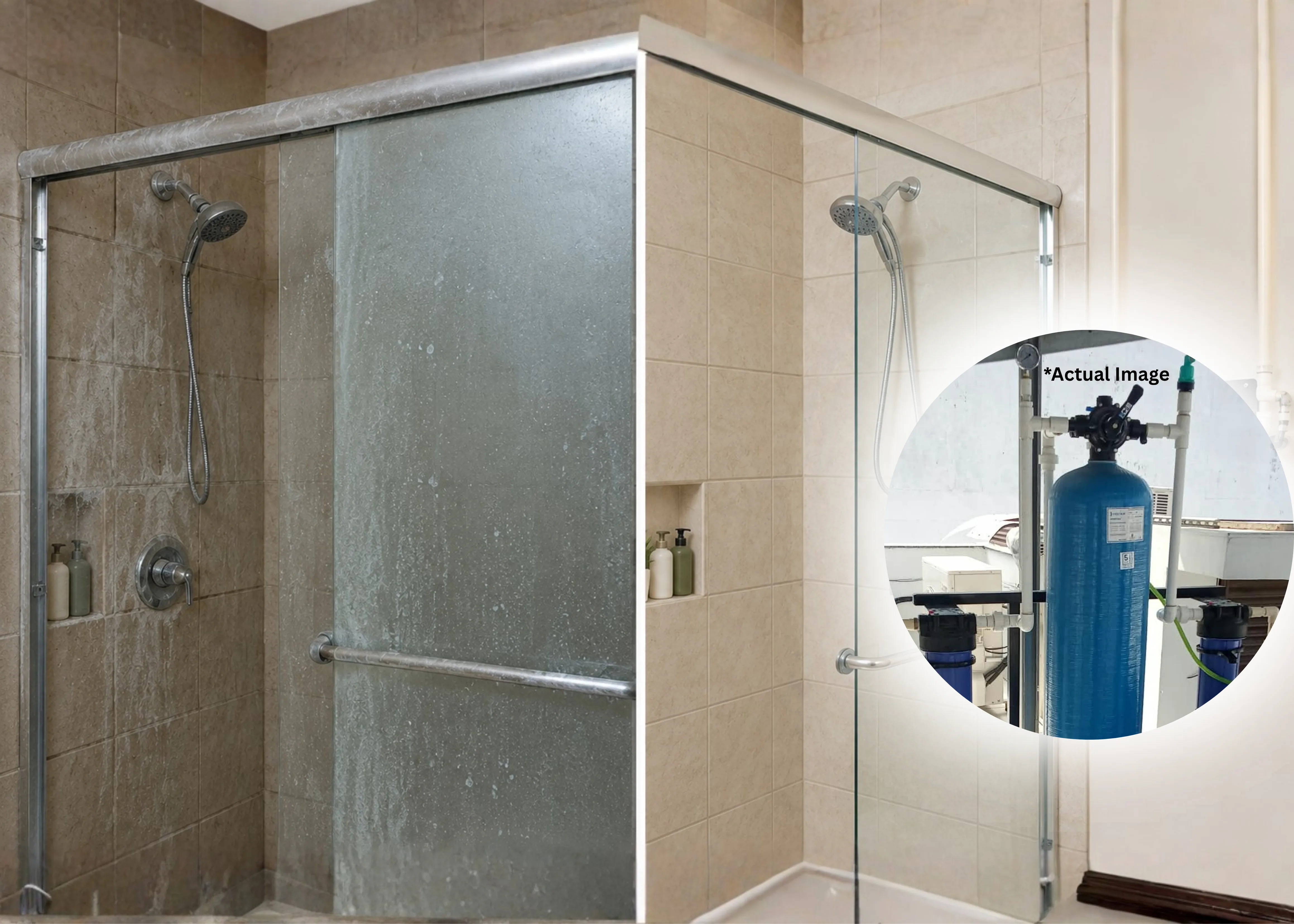 Less soap scum
