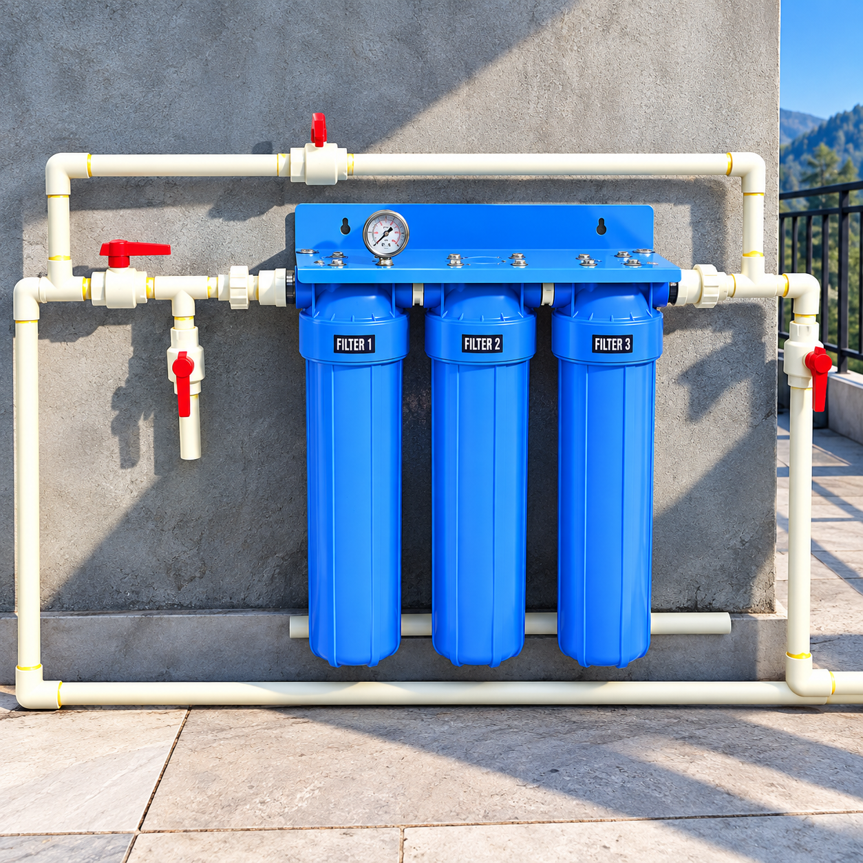 Nova -3 Stage Whole House Filtration System